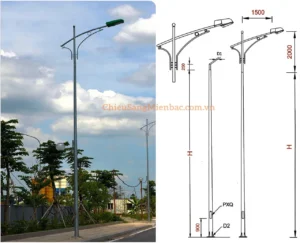 Khoang Cach Lap Dat Tieu Chuan Giua Hai Cot Den Chieu Sang La Bao Nhieu Met 1